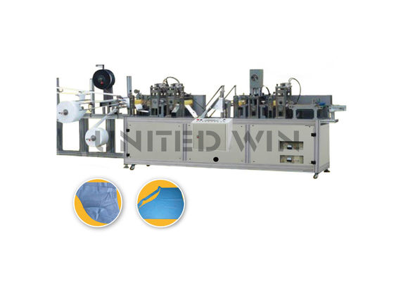 PE Automatic Non Woven Shoe Cover Making Machine Disposable 100pcs Min