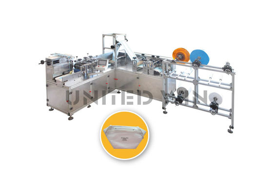 Ship Type Duckbill Face Mask Making Machinery 3 Ply Automatic
