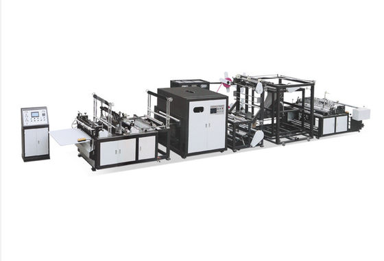 65pcs/Min Degradable PLA Non Woven Box Bag Making Machine